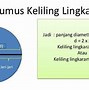 Rumus Mencari Diameter Lingkaran Yang Diketahui Luasnya